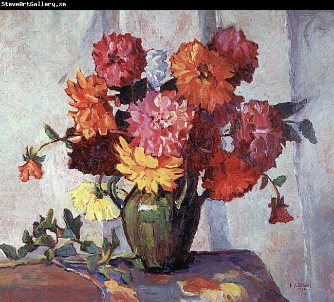 Frances Hudson Storrs Dahlias